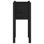 Jardinera de madera maciza de pino negro 31x31x70 cm de vidaXL, Maceteros y jardineras - Ref: Foro24-810787, Precio: 24,61 €,...