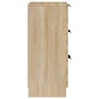 Aparadores 2 uds madera contrachapada roble Sonoma 30x30x70 cm de vidaXL, Aparadores - Ref: Foro24-811158, Precio: 93,81 €, D...