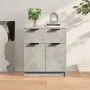 Concrete gray plywood sideboard 60x30x70 cm by vidaXL, Sideboards - Ref: Foro24-811092, Price: 59,40 €, Discount: %
