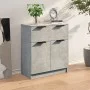 Aparador de madera contrachapada gris hormigón 60x30x70 cm de vidaXL, Aparadores - Ref: Foro24-811092, Precio: 59,40 €, Descu...