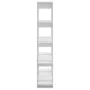 Estantería/divisor de espacios blanco brillante 100x30x160 cm de vidaXL, Librerías y estanterías - Ref: Foro24-811535, Precio...