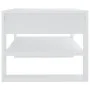 Mesa de centro madera contrachapada blanco 102x55x42 cm de vidaXL, Mesas de centro - Ref: Foro24-810899, Precio: 68,62 €, Des...