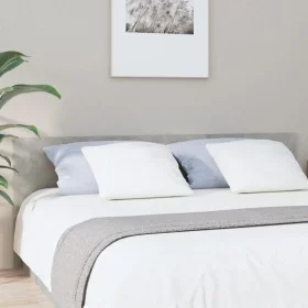 Bettkopfteil aus grauem Sperrholz, 200 x 1,5 x 80 cm von vidaXL, Kopf- und Fußteile - Ref: Foro24-811047, Preis: 61,87 €, Rab...