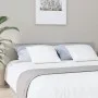 Cabecero de cama madera contrachapada gris 200x1,5x80 cm de vidaXL, Cabeceros y pies de cama - Ref: Foro24-811047, Precio: 61...