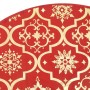 Falda de árbol de Navidad de lujo con calcetín de tela roja de 122 cm de en Decoración Festiva y Estacional | Comprar online en 