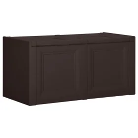 Caja de cojines marrón 85 L 86x40x42 cm de vidaXL, Cestas para almacenaje - Ref: Foro24-340614, Precio: 86,81 €, Descuento: %