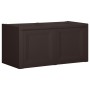 Caja de cojines marrón 85 L 86x40x42 cm de vidaXL, Cestas para almacenaje - Ref: Foro24-340614, Precio: 89,42 €, Descuento: %