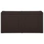 Caja de cojines marrón 85 L 86x40x42 cm de vidaXL, Cestas para almacenaje - Ref: Foro24-340614, Precio: 86,81 €, Descuento: %