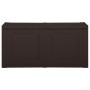 Caja de cojines marrón 85 L 86x40x42 cm de vidaXL, Cestas para almacenaje - Ref: Foro24-340614, Precio: 89,42 €, Descuento: %