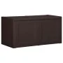 Caja de cojines marrón 85 L 86x40x42 cm de vidaXL, Cestas para almacenaje - Ref: Foro24-340614, Precio: 86,81 €, Descuento: %