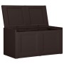 Caja de cojines marrón 85 L 86x40x42 cm de vidaXL, Cestas para almacenaje - Ref: Foro24-340614, Precio: 89,42 €, Descuento: %