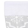 Falda del árbol de Navidad de lujo y calcetín tela blanco 90 cm en Decoración Festiva y Estacional | Comprar online en Foru.es