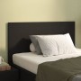 Cabecero de cama madera contrachapada negro 120x1,5x80 cm de vidaXL, Cabeceros y pies de cama - Ref: Foro24-811026, Precio: 4...