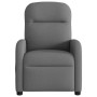 Sillón reclinable eléctrico de tela gris oscuro en Sillones | Comprar online en Foru.es