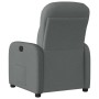 Sillón reclinable eléctrico de tela gris oscuro en Sillones | Comprar online en Foru.es