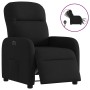 Sillón reclinable eléctrico de tela negro en Sillones | Comprar online en Foru.es