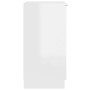 Mueble zapatero madera contrachapada blanco brillo 30x35x70 cm de vidaXL, Zapateros y organizadores de calzado - Ref: Foro24-...