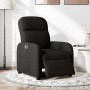 Sillón reclinable eléctrico de tela negro en Sillones | Comprar online en Foru.es