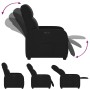 Sillón reclinable eléctrico de tela negro en Sillones | Comprar online en Foru.es