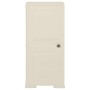 Armario de plástico diseño madera Vanila Ice 40x43x85,5 cm de vidaXL, Taquillas y armarios de almacenamiento - Ref: Foro24-34...