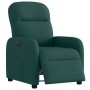 Sillón reclinable eléctrico tela verde oscuro en Sillones | Comprar online en Foru.es