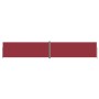 Toldo lateral retráctil rojo 220x1200 cm de vidaXL, Sombrillas - Ref: Foro24-318089, Precio: 159,22 €, Descuento: %
