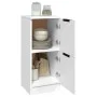 Aparadores 2 uds madera contrachapada blanco 30x30x70 cm de vidaXL, Aparadores - Ref: Foro24-811170, Precio: 69,12 €, Descuen...