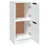 Aparadores 2 uds madera contrachapada blanco 30x30x70 cm de vidaXL, Aparadores - Ref: Foro24-811170, Precio: 69,12 €, Descuen...