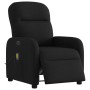 Sillón reclinable de masaje eléctrico tela negro en Sillones | Comprar online en Foru.es