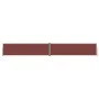 Toldo lateral retráctil marrón 140x1000 cm de vidaXL, Sombrillas - Ref: Foro24-318027, Precio: 99,83 €, Descuento: %