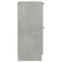 Aparador de madera contrachapada gris hormigón 60x30x70 cm de vidaXL, Aparadores - Ref: Foro24-811101, Precio: 62,41 €, Descu...