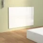 Cabecero cama madera contrachapada blanco brillo 120x1,5x80 cm de vidaXL, Cabeceros y pies de cama - Ref: Foro24-811031, Prec...