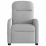 Sillón reclinable de masaje eléctrico tela gris nube en Sillones | Comprar online en Foru.es