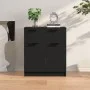 Black plywood sideboard 60x30x70 cm by vidaXL, Sideboards - Ref: Foro24-811089, Price: 90,05 €, Discount: %