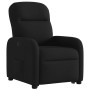 Sillón reclinable elevable tela negro en Sillones | Comprar online en Foru.es