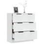 Aparador de madera contrachapada blanco 60x30x70 cm de vidaXL, Aparadores - Ref: Foro24-811070, Precio: 68,05 €, Descuento: %
