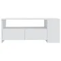 White engineered wood coffee table 102x55x42 cm by vidaXL, Coffee table - Ref: Foro24-810917, Price: 86,83 €, Discount: %