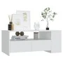 Mesa de centro madera de ingeniería blanco 102x55x42 cm de vidaXL, Mesas de centro - Ref: Foro24-810917, Precio: 86,83 €, Des...