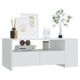 Mesa de centro madera de ingeniería blanco 102x55x42 cm de vidaXL, Mesas de centro - Ref: Foro24-810917, Precio: 89,44 €, Des...