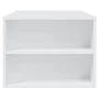 White engineered wood coffee table 102x55x42 cm by vidaXL, Coffee table - Ref: Foro24-810917, Price: 86,83 €, Discount: %