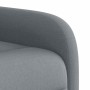 Sillón de masaje reclinable de pie de tela gris claro en Sillones | Comprar online en Foru.es