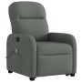 Silla de masaje reclinable de pie de tela gris oscuro en Sillones | Comprar online en Foru.es