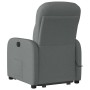 Silla de masaje reclinable de pie de tela gris oscuro en Sillones | Comprar online en Foru.es