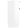 Aparador de madera contrachapada blanco brillante 60x30x70 cm de vidaXL, Aparadores - Ref: Foro24-811094, Precio: 82,63 €, De...