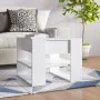 Mesa de centro madera contrachapada blanco 55,5x55x45 cm de vidaXL, Mesas de centro - Ref: Foro24-810908, Precio: 41,96 €, De...