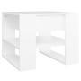 Mesa de centro madera contrachapada blanco 55,5x55x45 cm de vidaXL, Mesas de centro - Ref: Foro24-810908, Precio: 42,47 €, De...