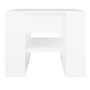 Mesa de centro madera contrachapada blanco 55,5x55x45 cm de vidaXL, Mesas de centro - Ref: Foro24-810908, Precio: 42,47 €, De...