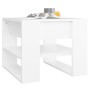 Mesa de centro madera contrachapada blanco 55,5x55x45 cm de vidaXL, Mesas de centro - Ref: Foro24-810908, Precio: 42,47 €, De...