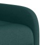 Silla de masaje reclinable de pie de tela verde oscura en Sillones | Comprar online en Foru.es