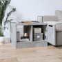 Mesa de centro madera contrachapada gris hormigón 50x50x36 cm de vidaXL, Mesas de centro - Ref: Foro24-811344, Precio: 40,18 ...